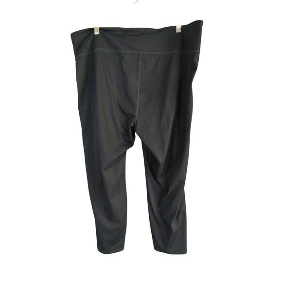 J Jill Fit Performance Leggings Womens Plus 2X Blue 7/8 Curved Seam - Picture 9 of 9